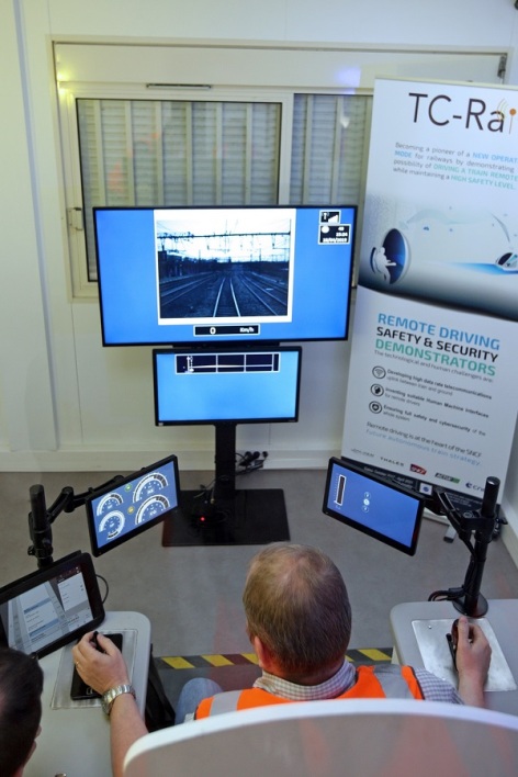 La SNCF dévoile un train drone intelligent pilotable à distance